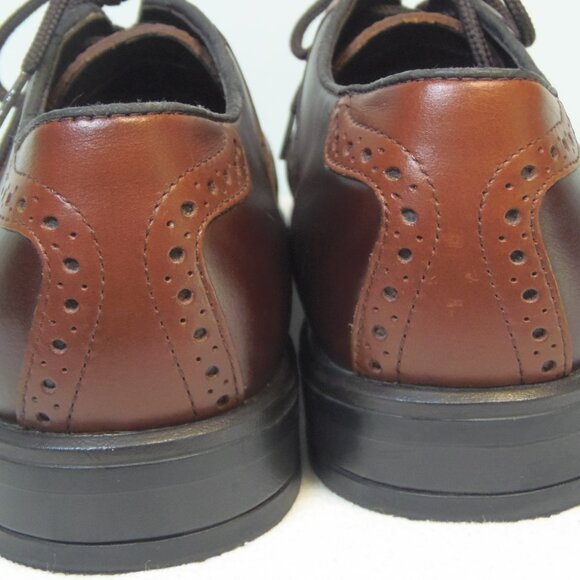 NUNN BUSH Size 10 M Monroe Saddle Two Toned Oxford  MCM MobBoss MadMen Suits Hip main image 3